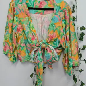 Tropical Tie Top