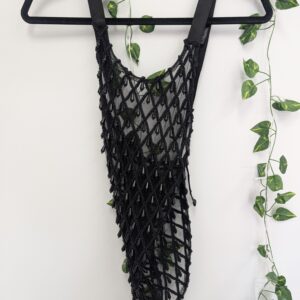 Beaded Backless Top