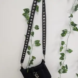 Black Studded Purse
