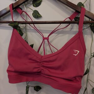 Pink Sports Bra