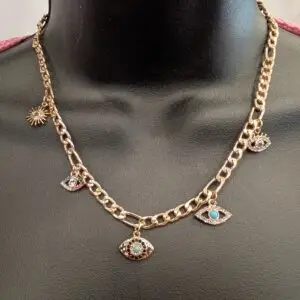 Evil Eye Charm Necklace
