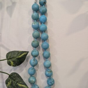 Green Summer Beaded Necklace