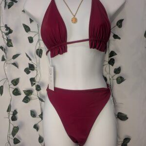 Burgundy Willow Bottom