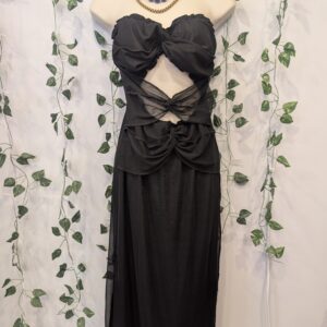 Black Evie Long Dress