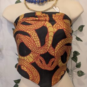 Snake Bandana Top